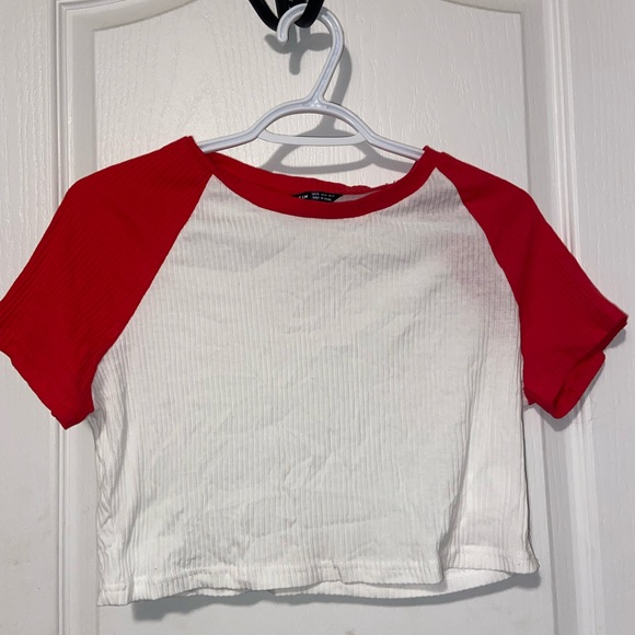 SHEIN Cropped T-Shirt - Picture 1 of 3